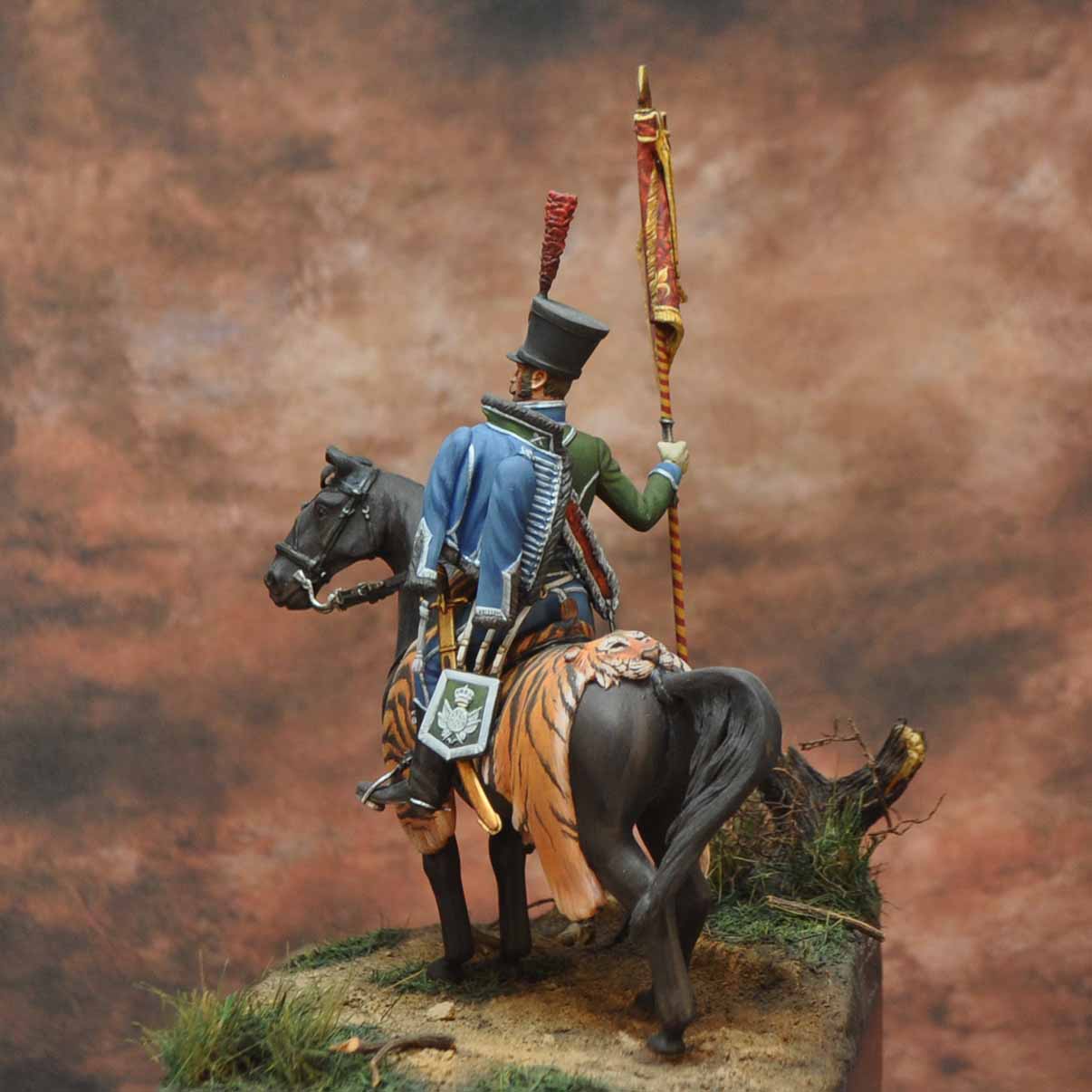 ART GIRONA Napoleonic Spanish Hussars 1808 figurine