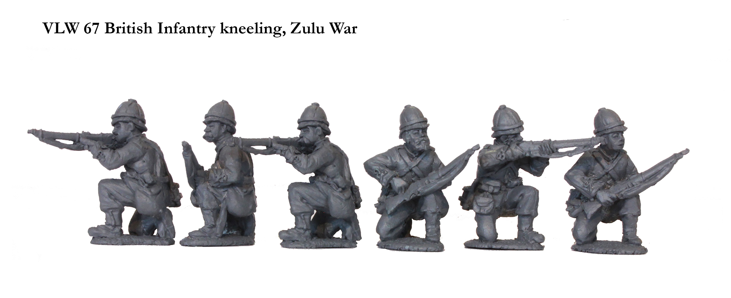 Perry Miniatures VLW 67 figurine infanterie britannique agenouillée