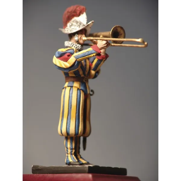 Art Girona Swiss Guard Trombone figurine musicien