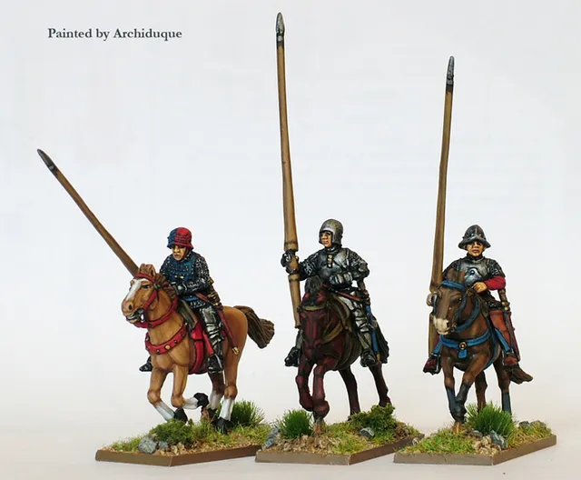 Perry Miniatures War of the Roses WR18 figurines éclaireurs lance haute