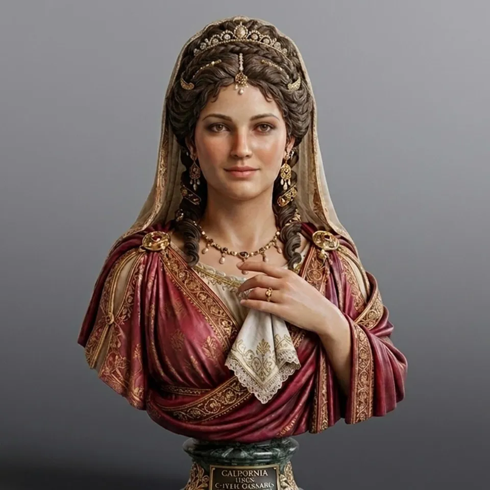 Art Girona Busts Calpurnia buste féminin 1/10 métal