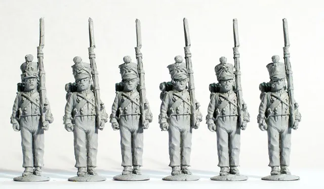Perry FN78 Fusiliers de ligne au garde-à-vous figurines métal
