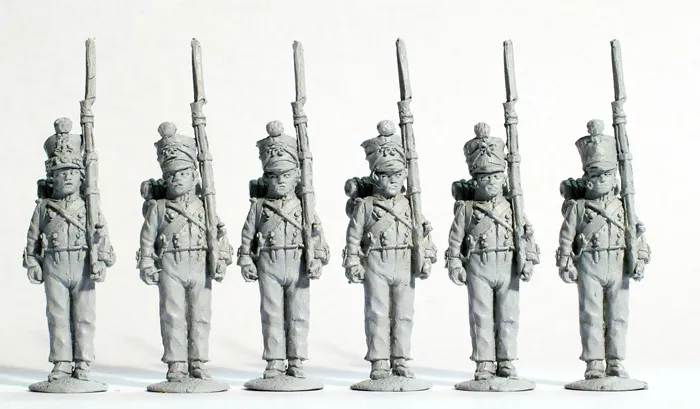 Perry FN78 Fusiliers de ligne au garde-à-vous figurines métal