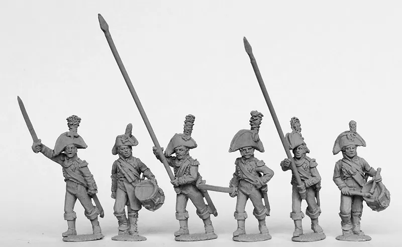 Perry Miniatures Napoleonic SPA1 commandement 28mm