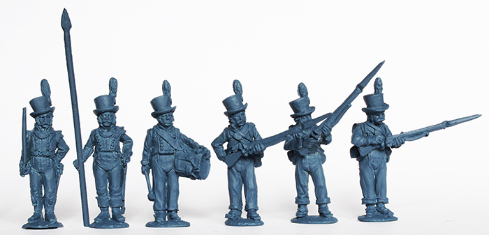 Perry Miniatures SPA 30 commandement figurines 28mm 1810-12