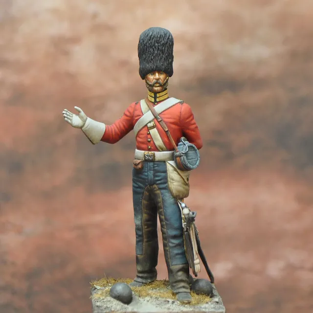 ART GIRONA International Serie Sergeant Scots Greys figurine 1854