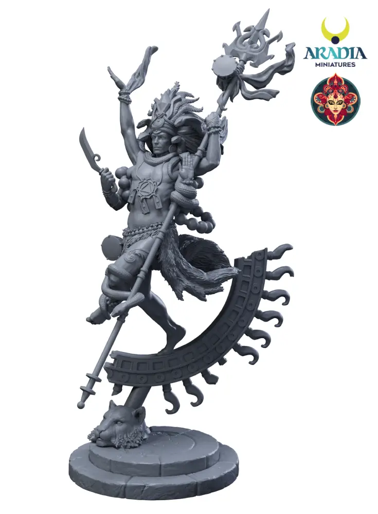 Aradia Minis Kali Yuga Shiva destructeur figurine 32 mm