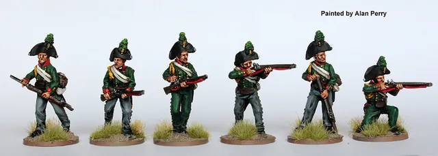 Perry Miniatures EP 42 figurines Jäger en tirailleurs