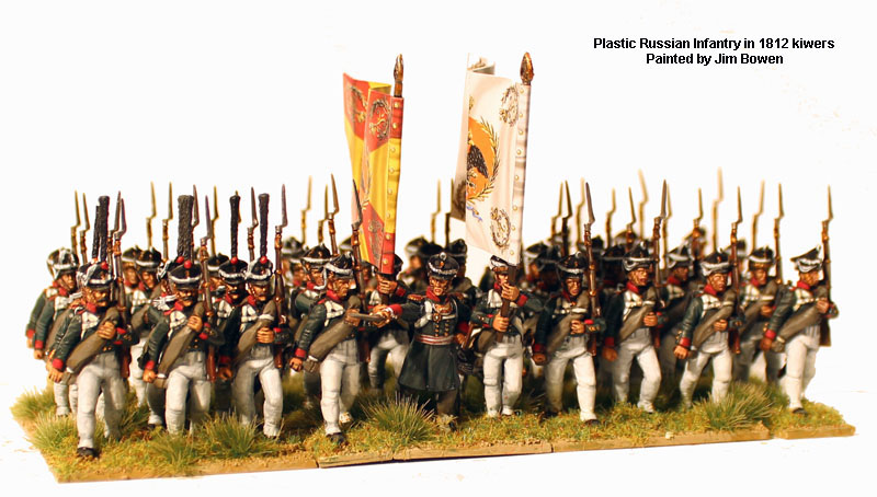 Perry Miniatures RN 20 Infanterie russe 40 figurines
