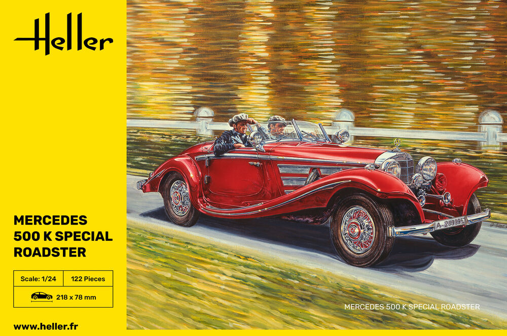 Heller Historical 500 K Special Roadster maquette voiture 1/24