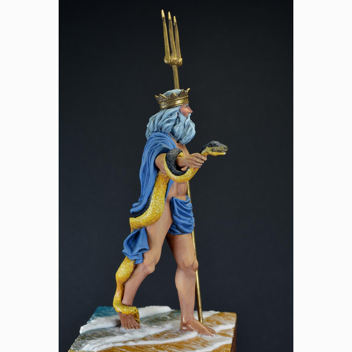 Art Girona Mythology Neptunus figurine dieu