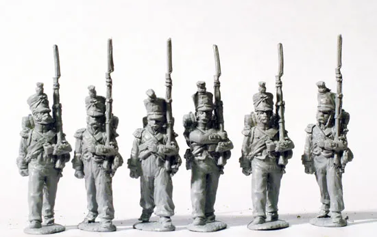 Perry Napoleonic FN 159 Voltigeurs Grenadiers figurines métal