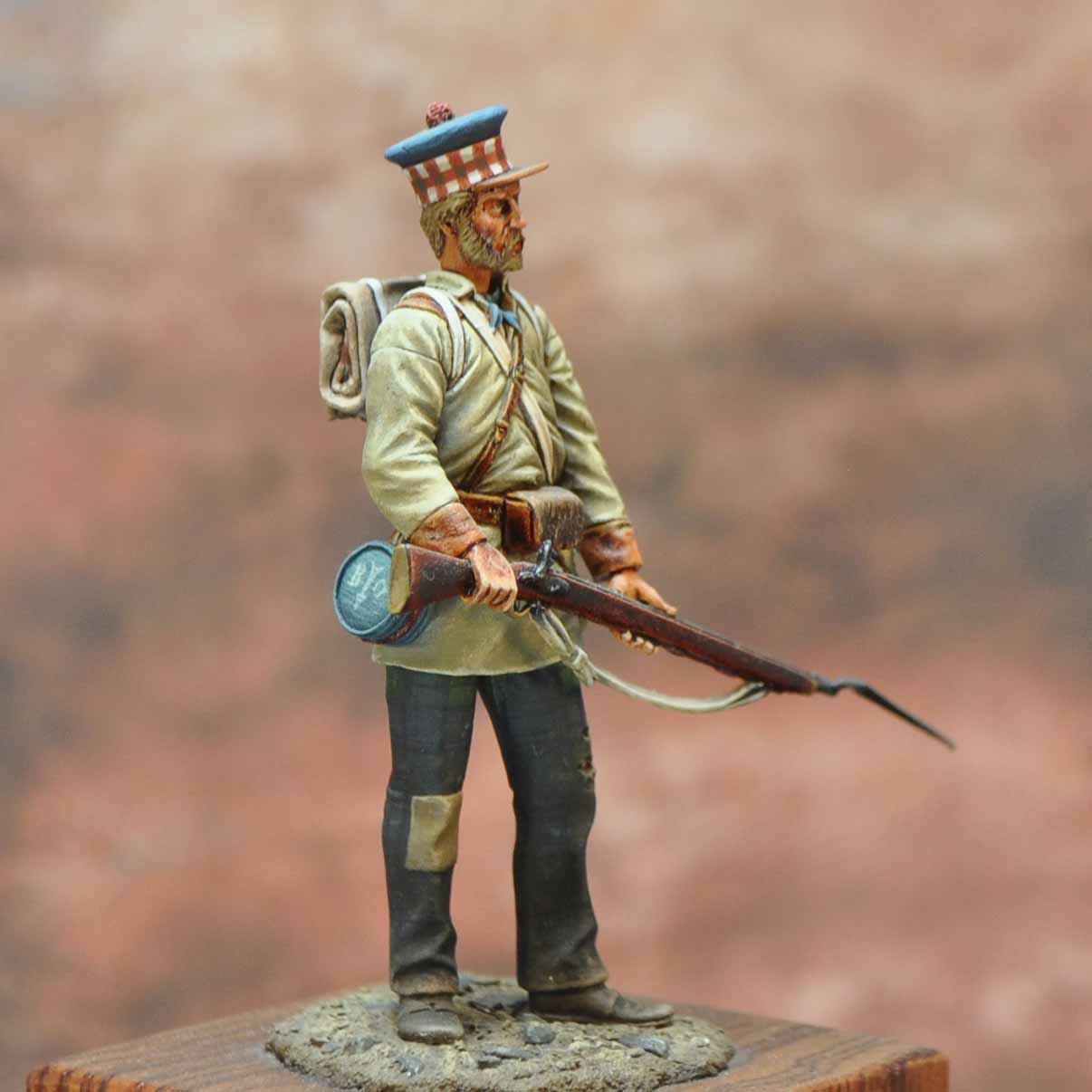 ART GIRONA International 74th Regiment figurine 54mm Afrique 1851