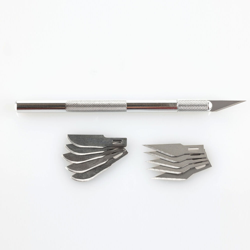 Heller Historical Collection scalpel aluminium lame pointe fine