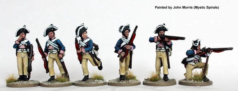 Perry Napoleonic EP 7 figurines Schützen escarmouche Suédois