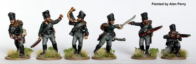 Perry Miniatures Napoleonic PN 62 figurine Jäger prussien tirailleur