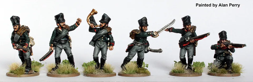 Perry Miniatures Napoleonic PN 62 figurine Jäger prussien tirailleur