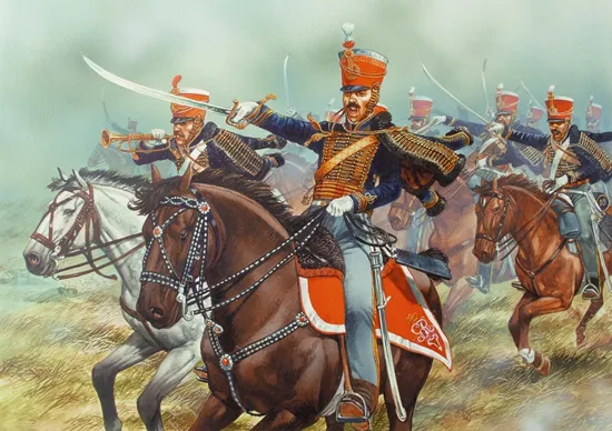 Perry Miniatures BH 80 Hussards britanniques figurines 14 cavaliers