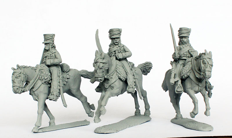 Perry Napoleonic FE 15 figurines 22e chasseurs à cheval galop