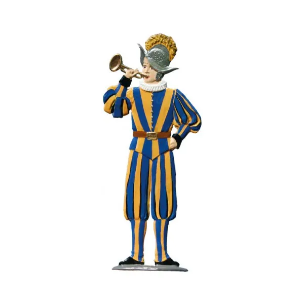 Art Girona Miniatures Swiss guard trumpeter figurine à peindre