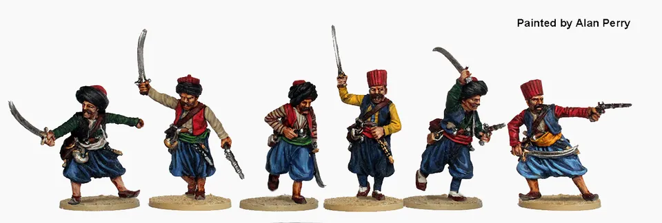Perry Miniatures Napoleonic OT32 Janissaires figurines attaque 28mm