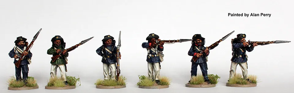 Perry Miniatures TA 52 volontaires brésiliens figurines 28mm tir