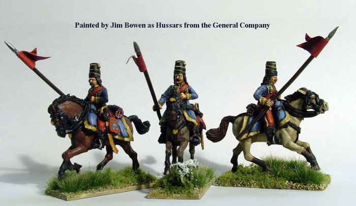 Perry Miniatures AWI AW163 hussards lances au galop