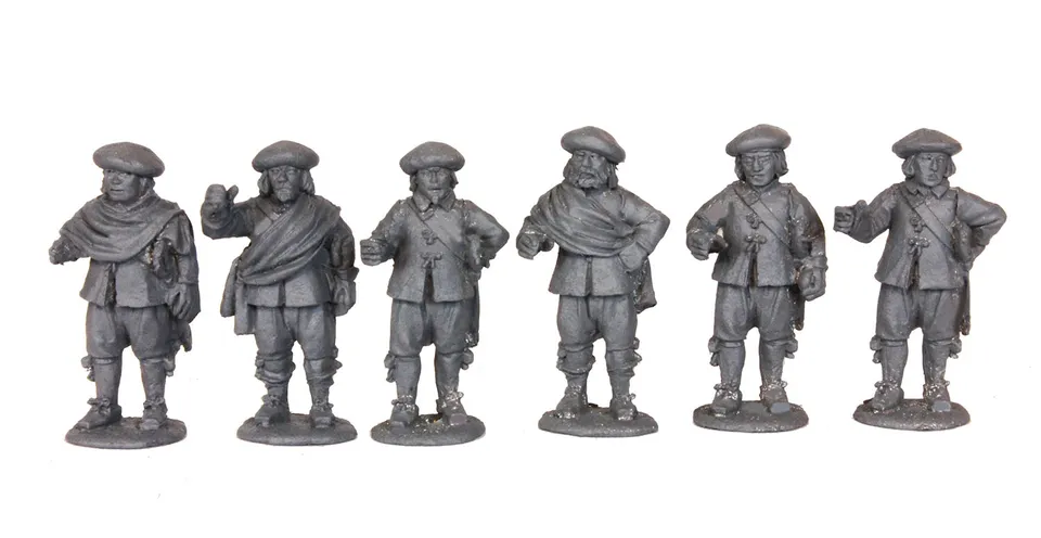 Perry Miniatures English Civil War SW8 figurines piquiers debout