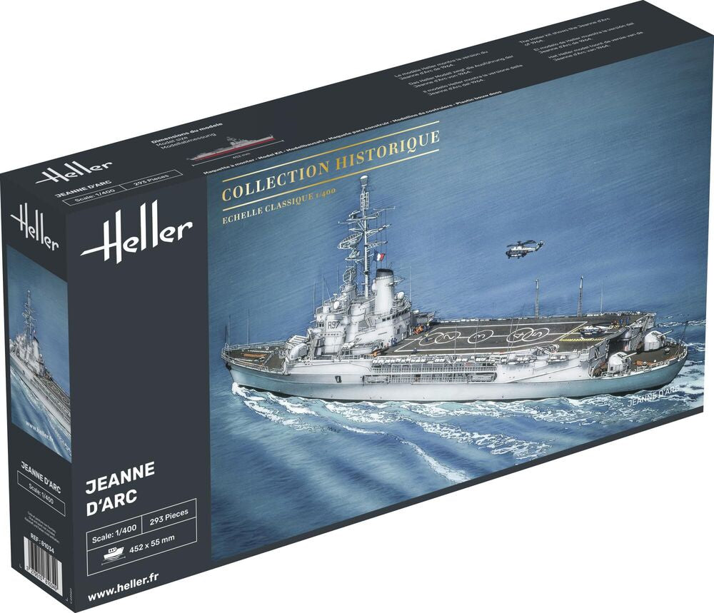 Heller Historical Collection Jeanne d'Arc 1/400 maquette bateau