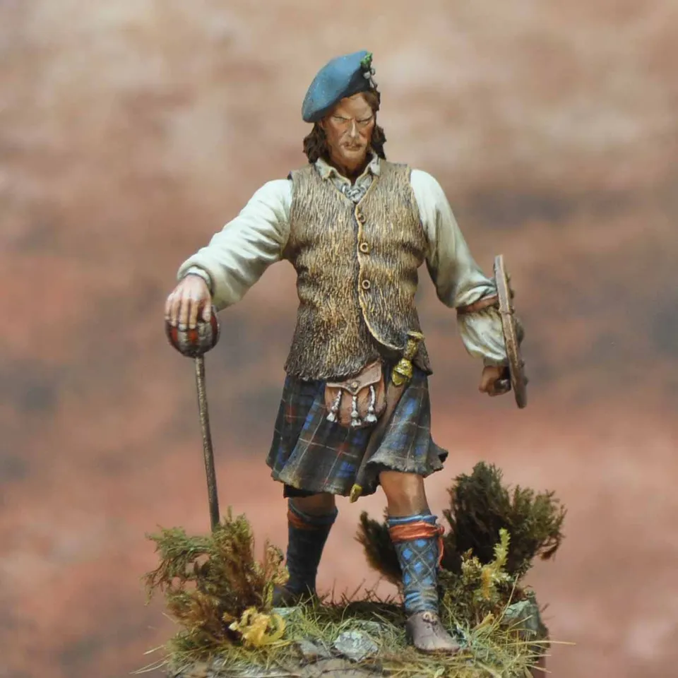 Art Girona International Highland Clansman figurine 54mm 1746