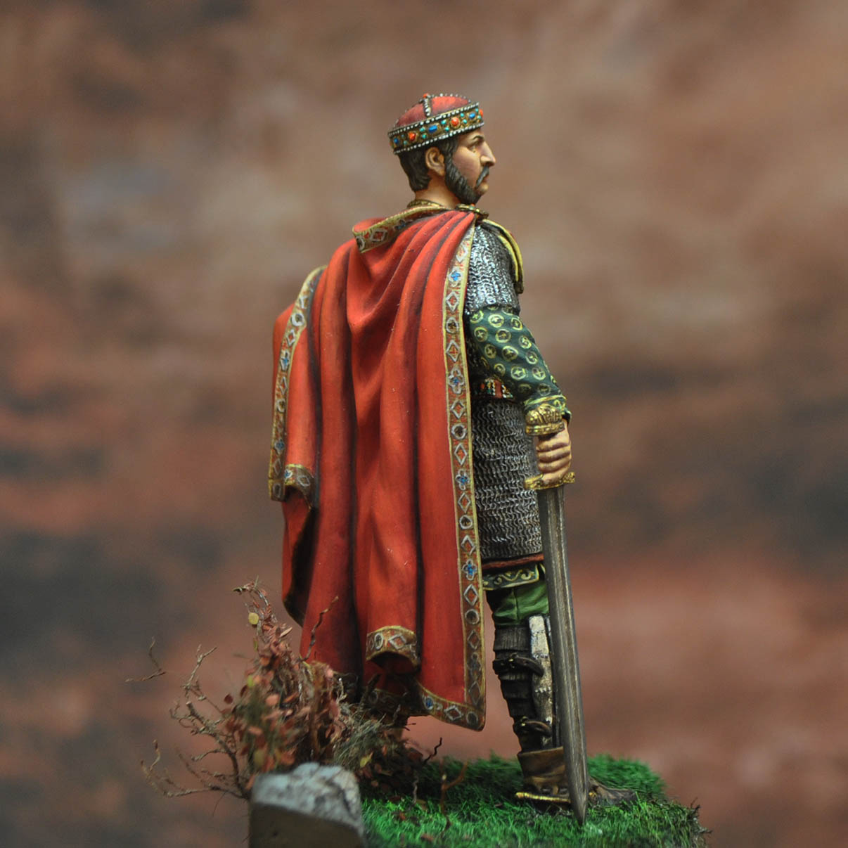 ART GIRONA Serie Historical Charlemagne figurine 54mm