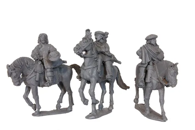 Perry Miniatures Civil War SW1 commandants montés 28mm