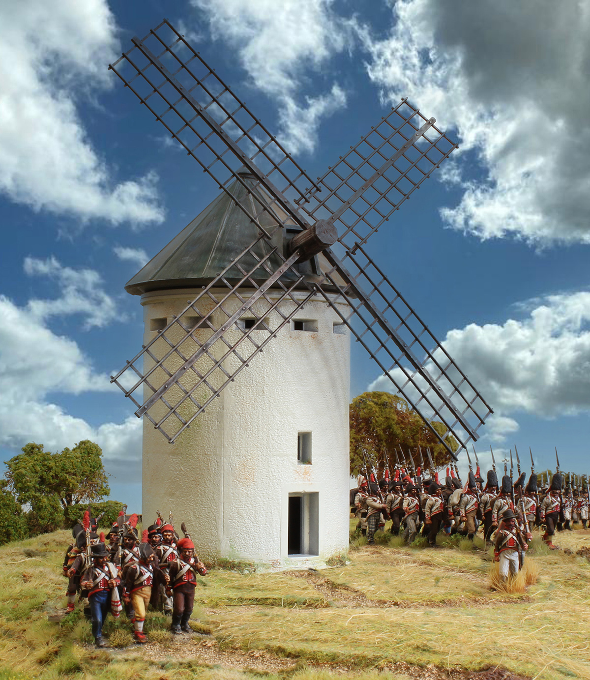 Perry Miniatures B 90 Moulin espagnol maquette 28mm kit