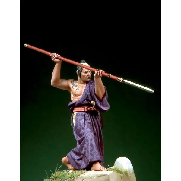 Art Girona Miniatures Samurai Hitatare Yari figurine
