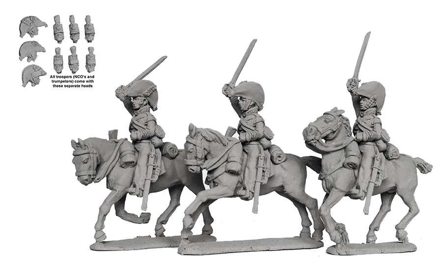 Perry Miniatures Napoleonic BH 162 KGL dragons lourds figurines 28mm