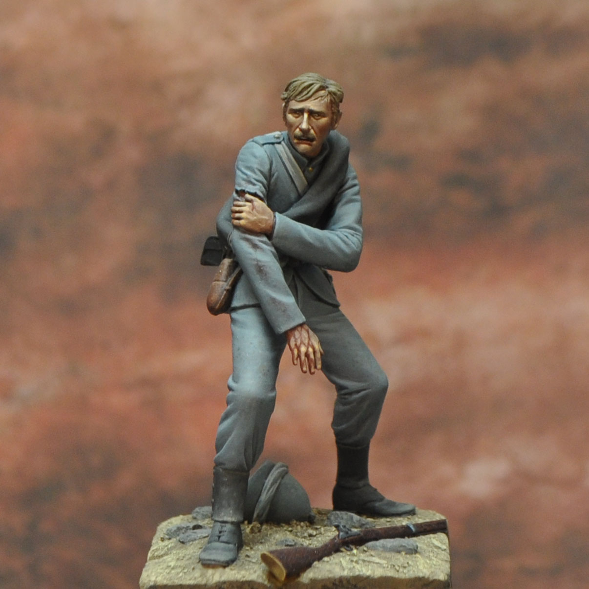 Art Girona International Private 33rd Regiment figurine 54mm