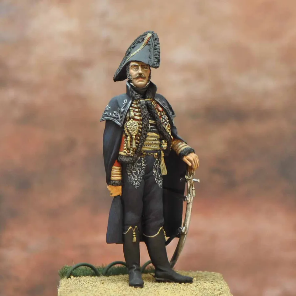Art Girona Napoleonic War Series Delonne 1767-1810 figurine cavalerie légère