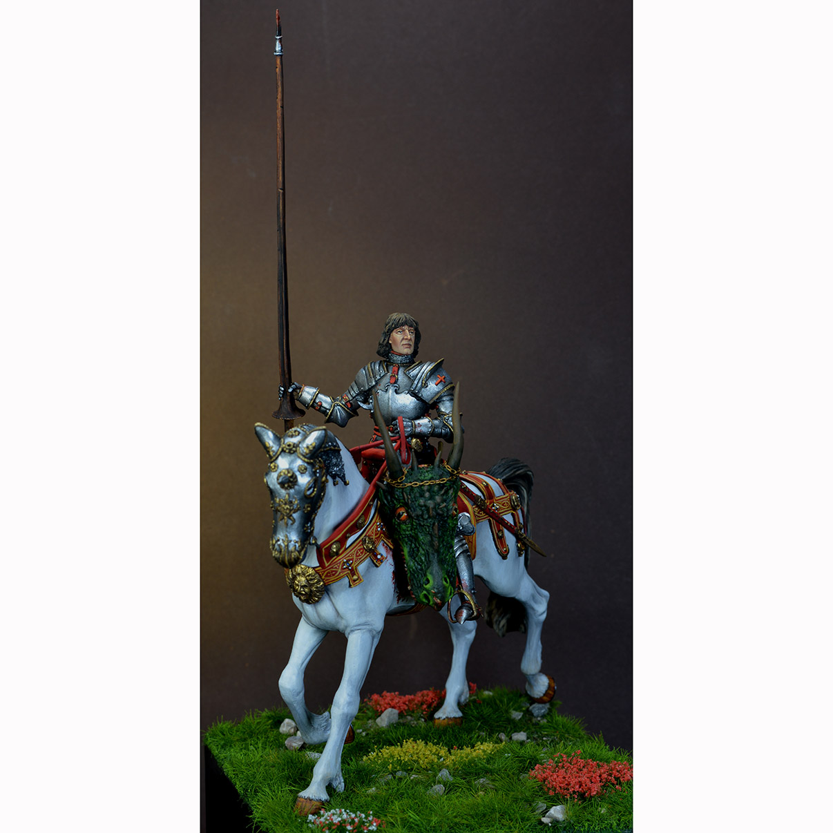 ART GIRONA 70mm Saint George figurine Saint Georges à peindre