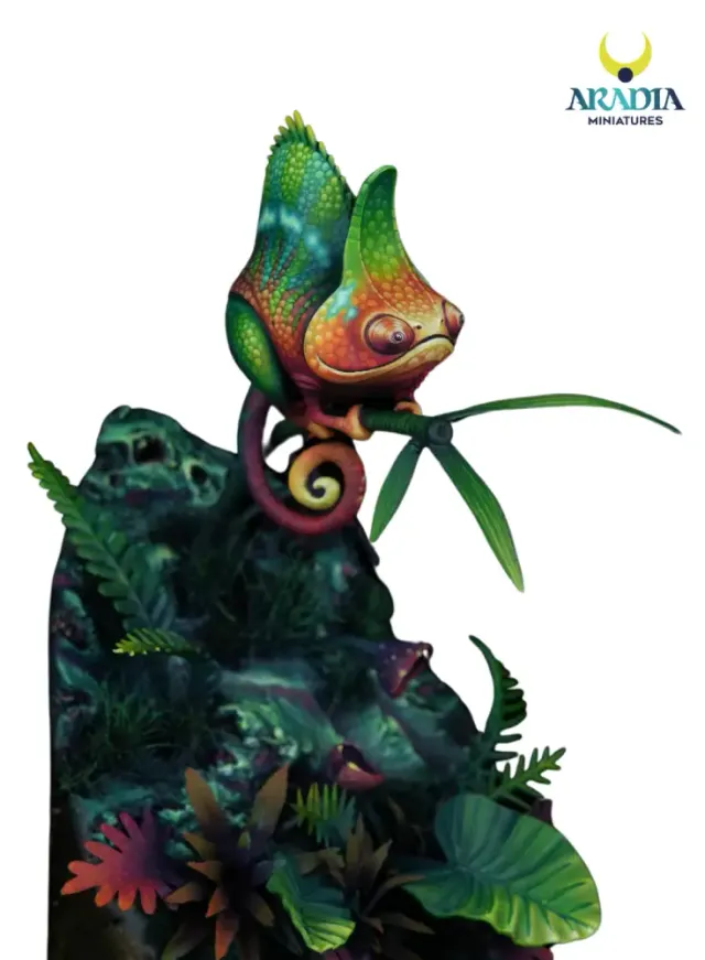 Aradia Minis Mickael Lelièvre Kaam figurine STL à peindre