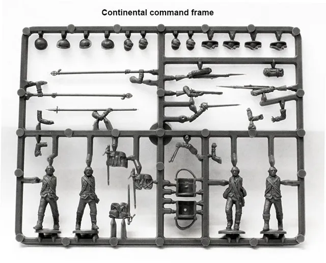 Perry Miniatures B 39 Continental command figurines officiers