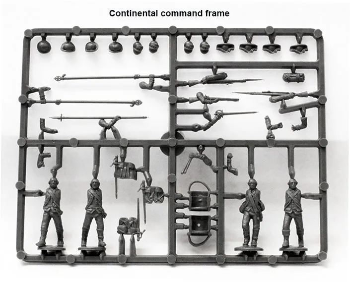 Perry Miniatures B 39 Continental command figurines officiers