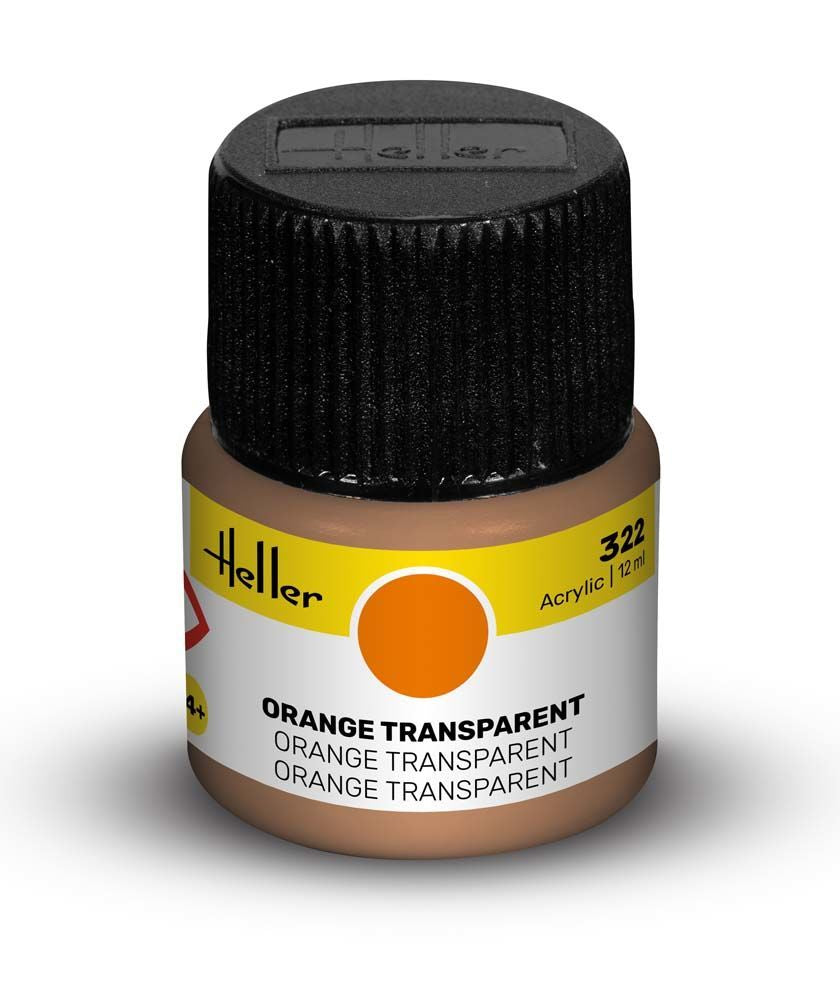 Heller Historical Collection peinture acrylique 322 orange 12ml