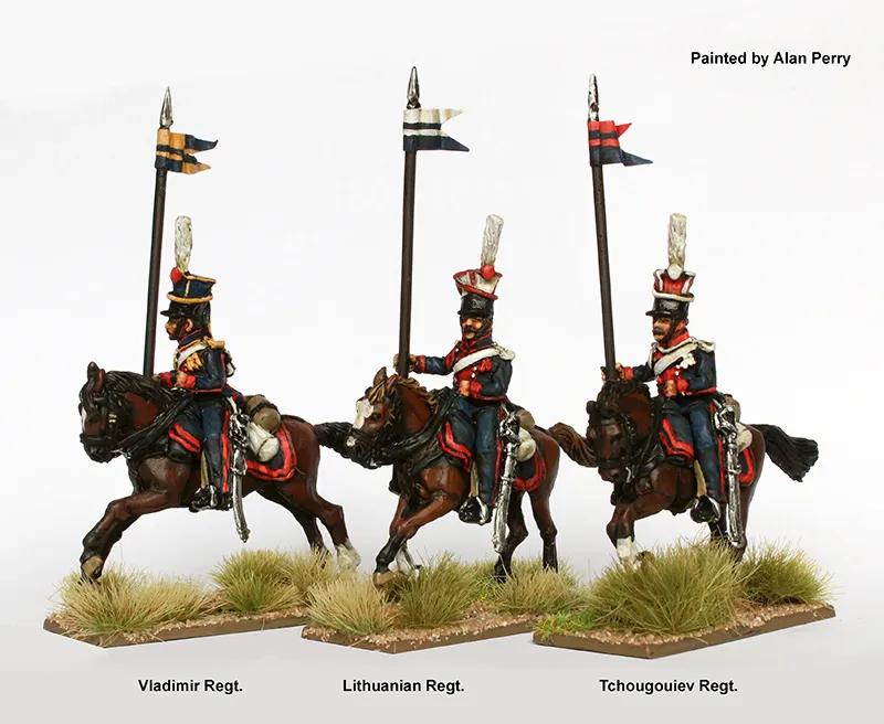 Perry Napoleonic RN 78 uhlans lances figurines cavalerie 1812-14