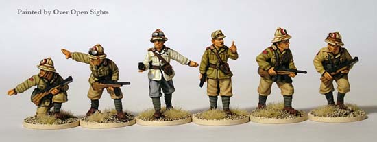 Perry Miniatures World War 2 ITWW5 commandement italien 28mm métal