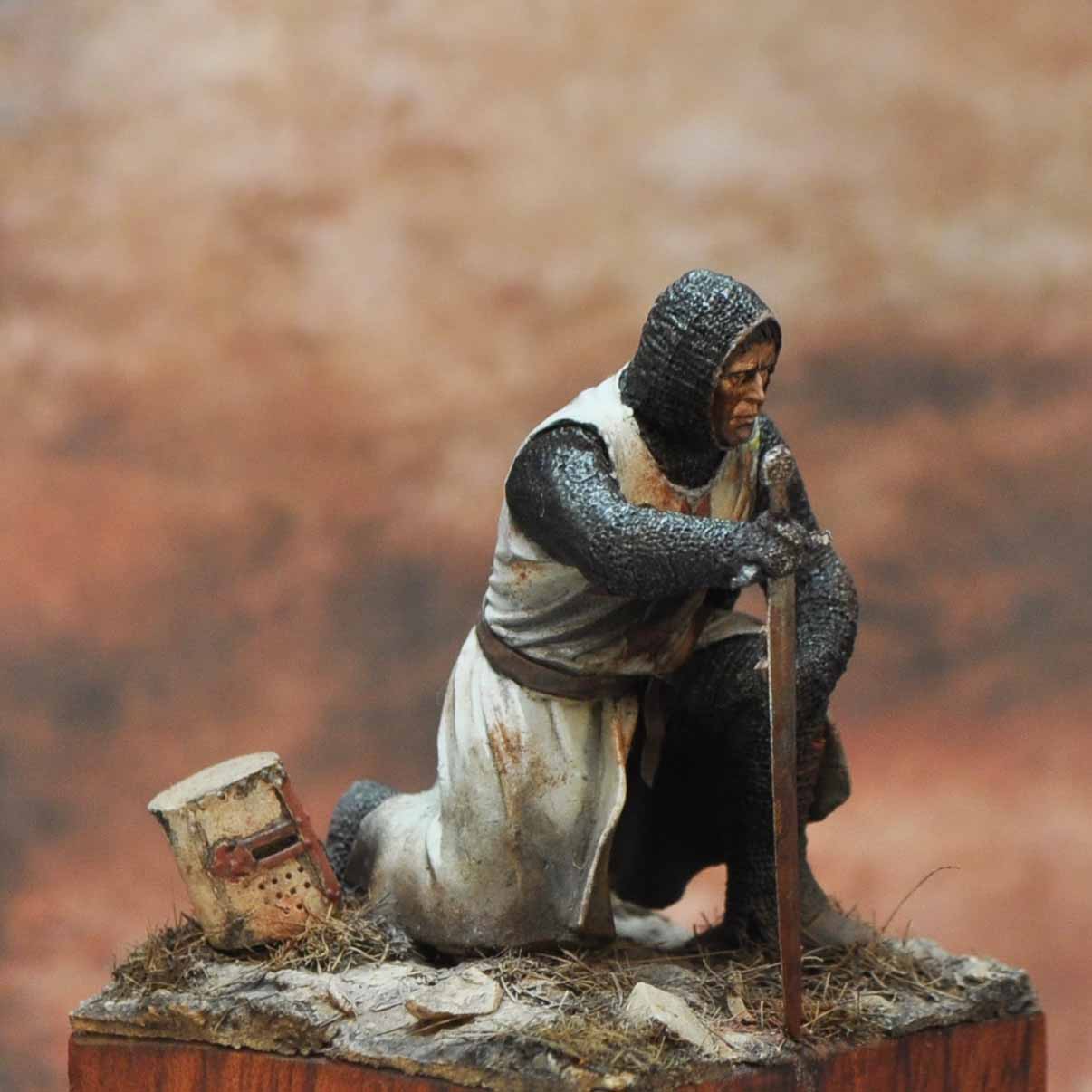 ART GIRONA International Templar Second Crusade XIIe figurine
