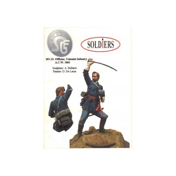 Art Girona Miniatures Officier Unionist Infantry figurine