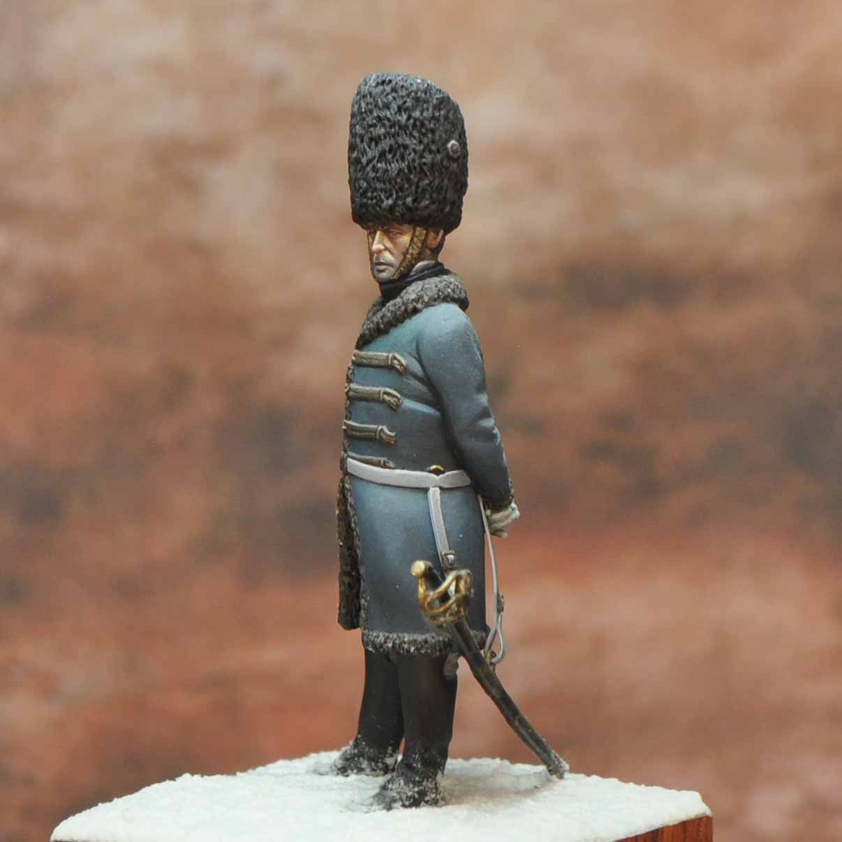 Art Girona Napoleonic Colonel Lepic figurine empire à peindre