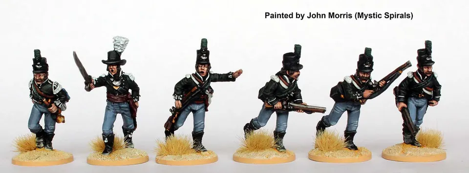 Perry Miniatures Napoleonic BH 127 rangers figurines Egypte