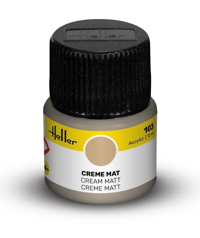 Heller Historical Collection Peinture Acrylic 103 peinture crème mat
