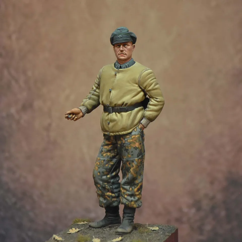 Art Girona 70mm Sturmbannführer 1944 figurine 70mm